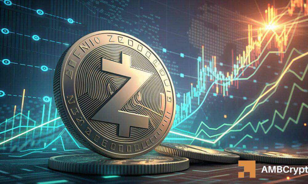 Zcash巨鲸建仓790万美元做多，ZEC是否即将突破500美元？